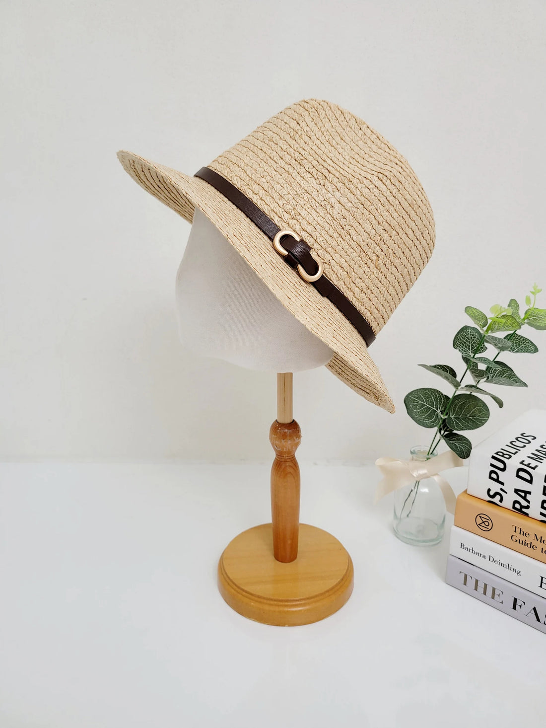 RAFFIA FEDORA