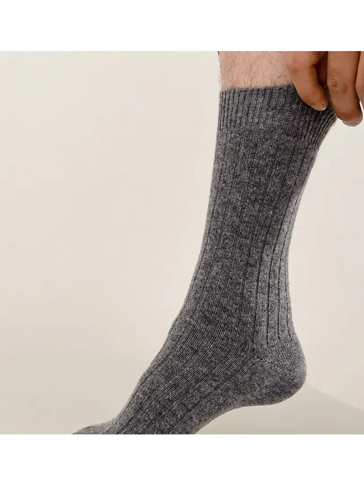 Wholesale Men's 100% Cashmere Wool Sock, Men's Cashmere Socks