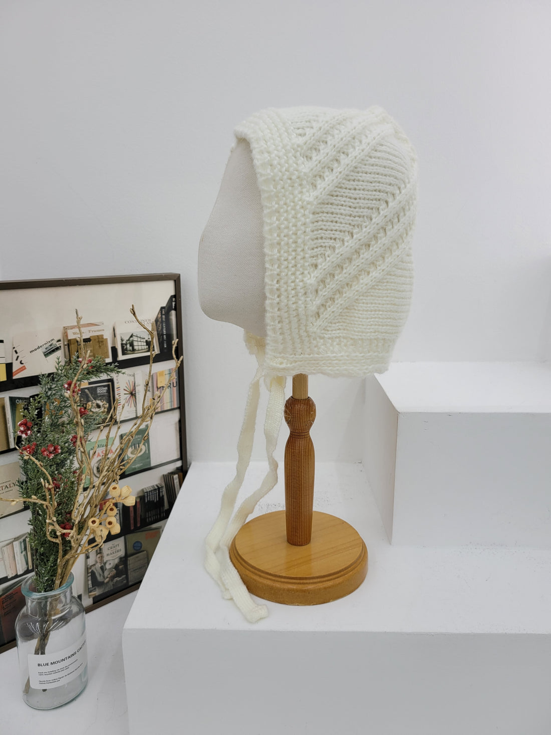 WOOL BLENDED WINTER SOFT HEAD SCARF