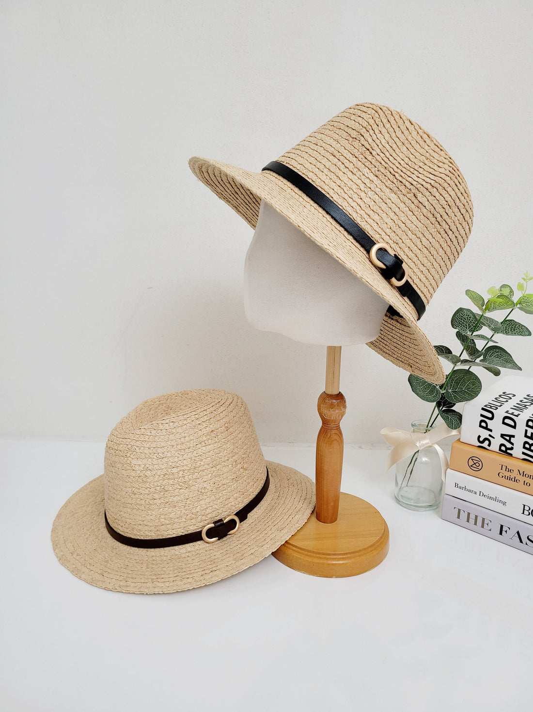 RAFFIA FEDORA