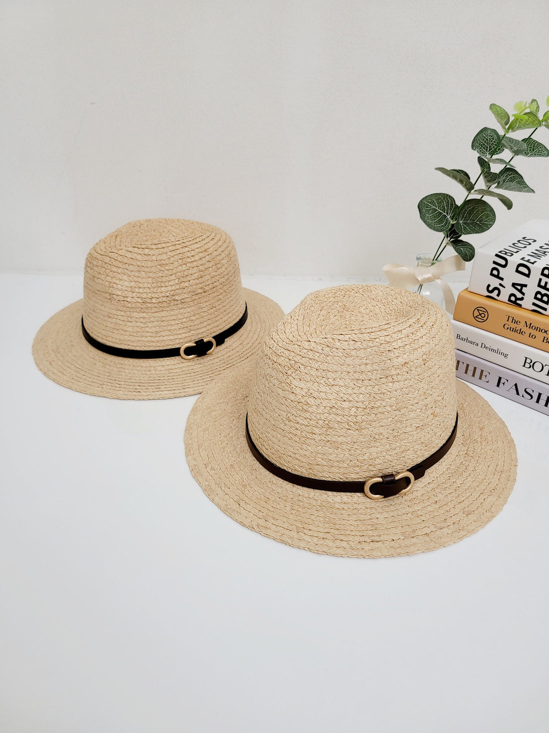 RAFFIA FEDORA