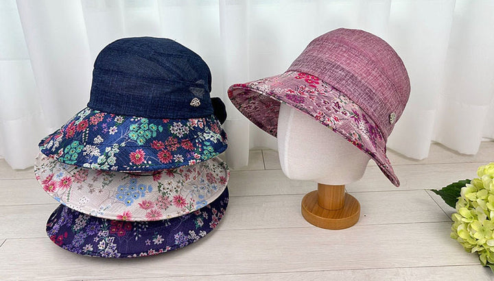 FLORAL BRIM SUMMER HAT