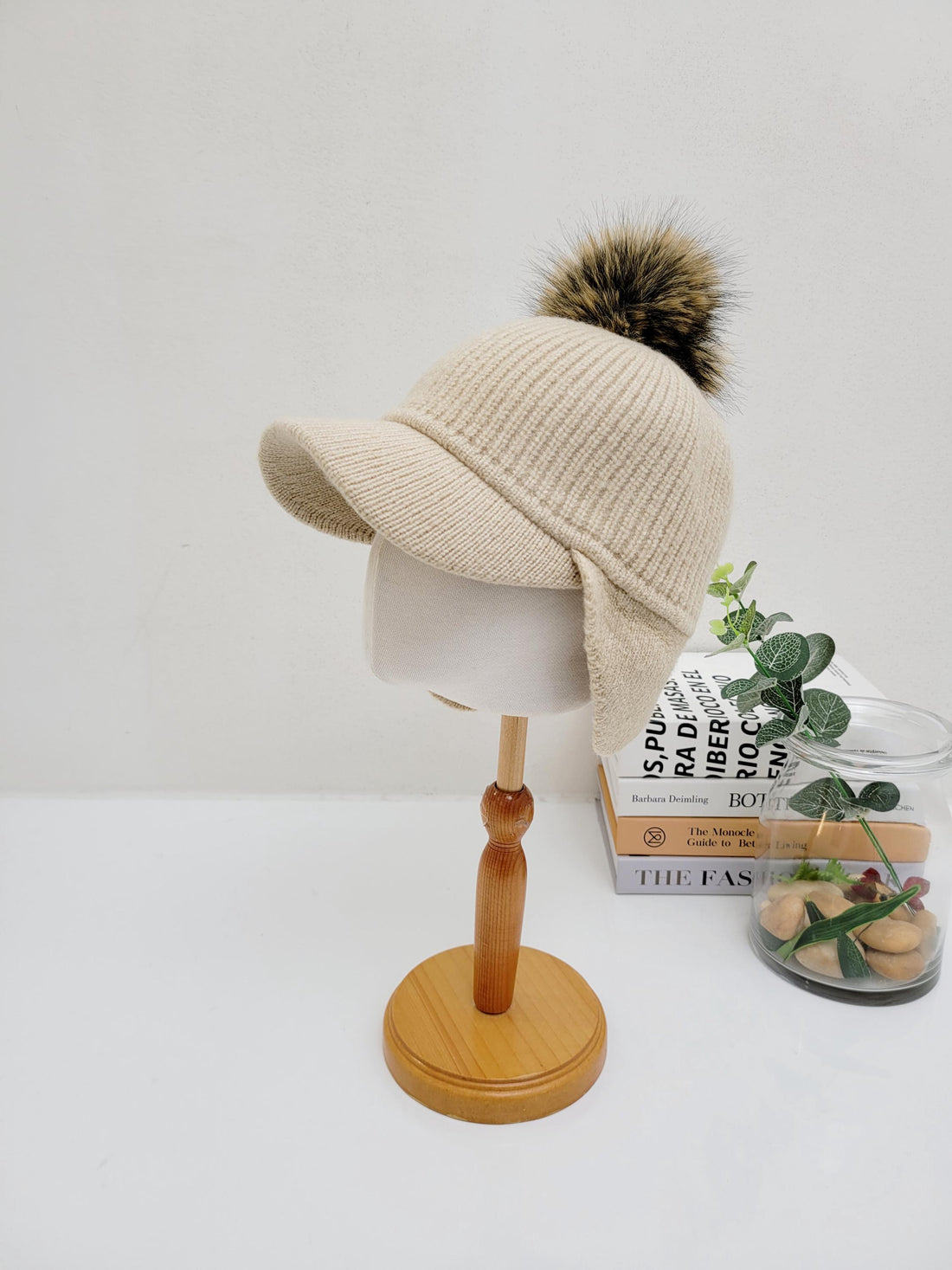 RIBBED CAP - POM