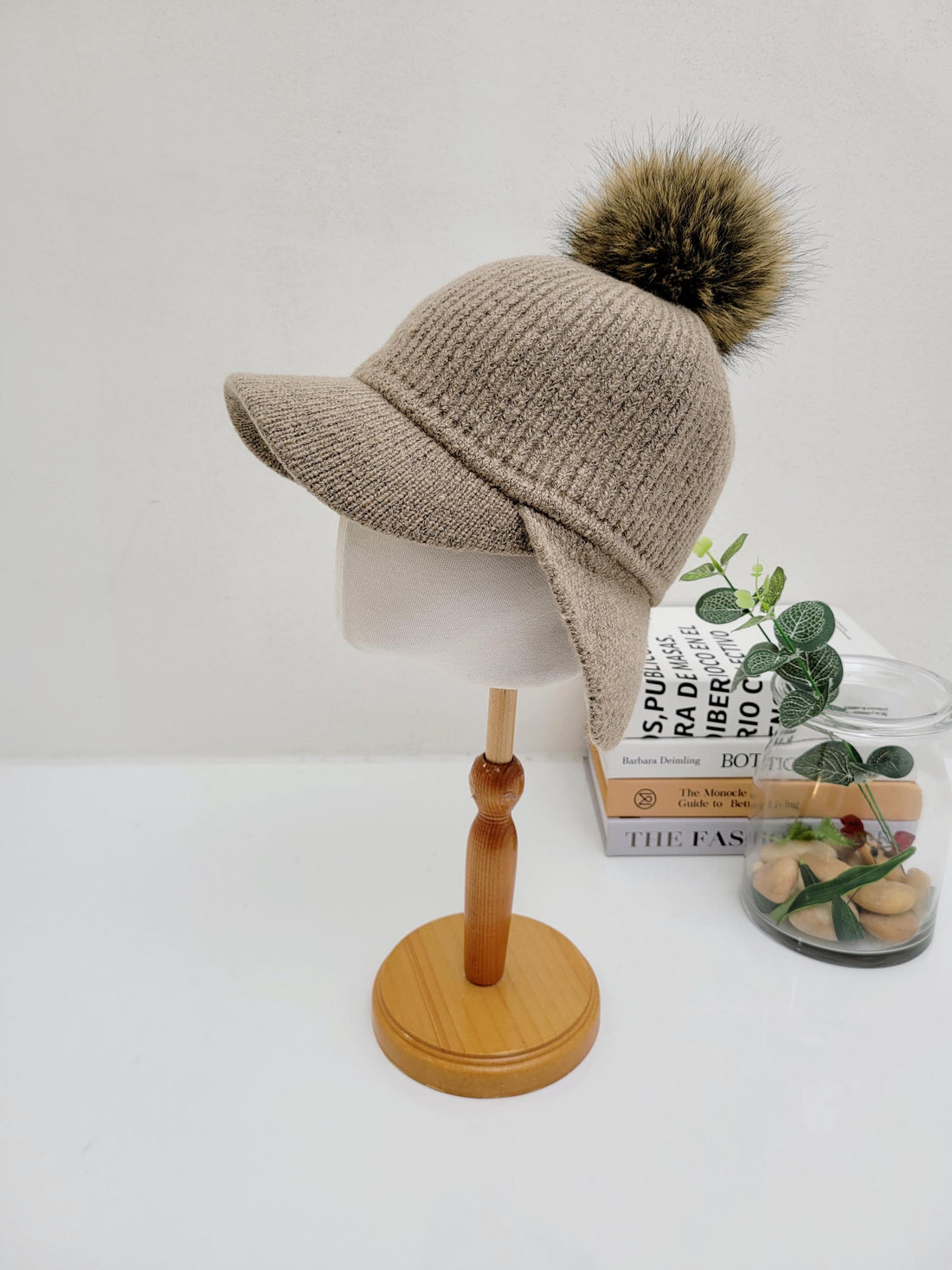RIBBED CAP - POM