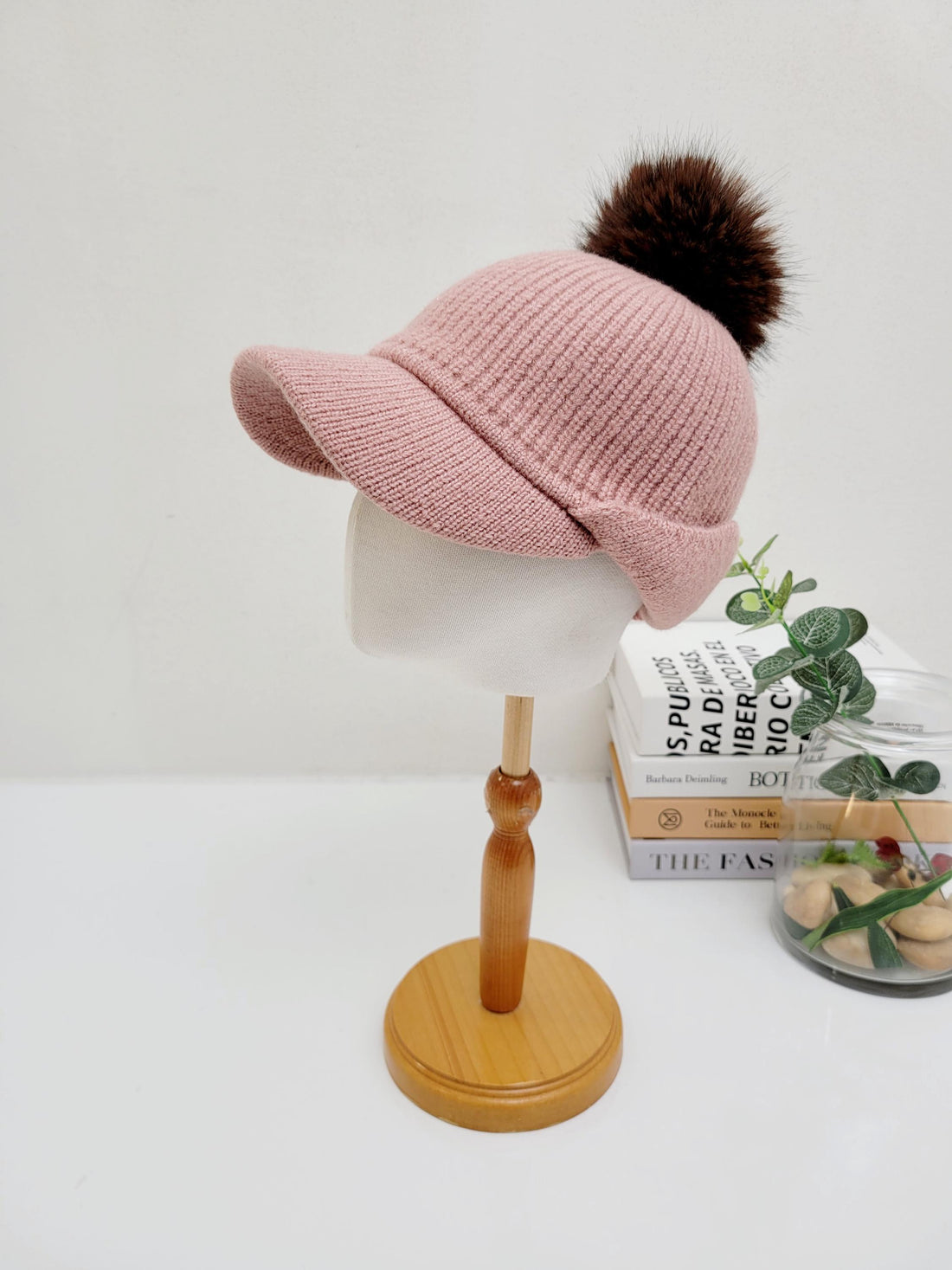 RIBBED CAP - POM