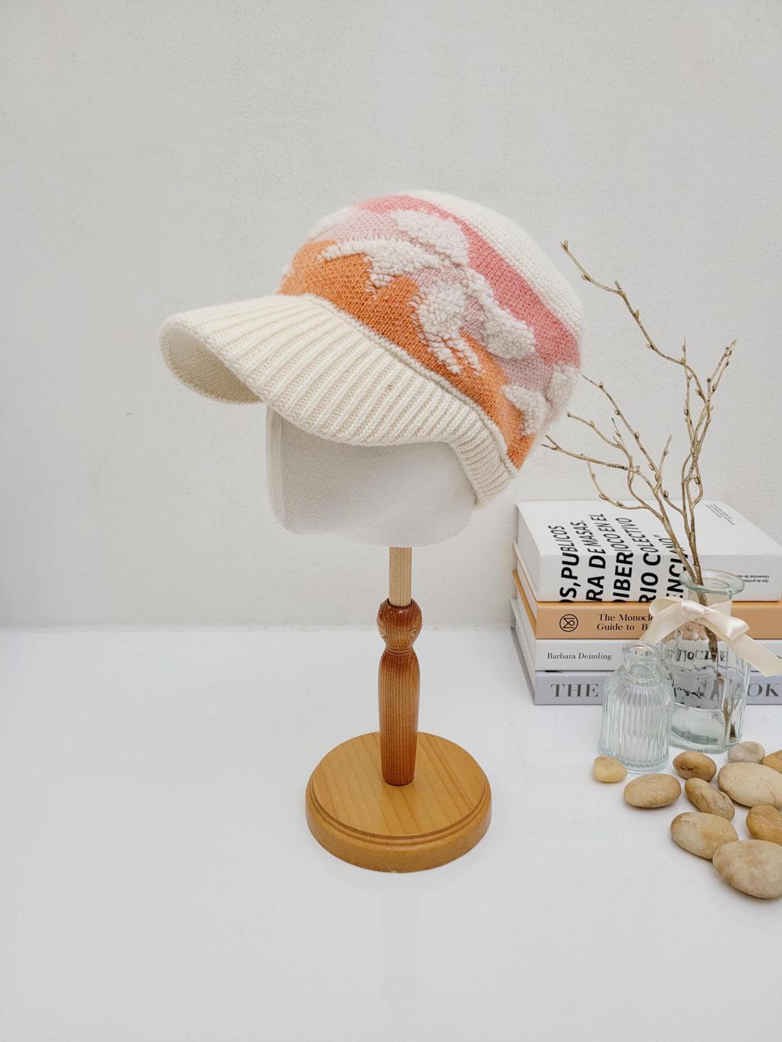 EAR GUARD KNITTED WOOL CAP