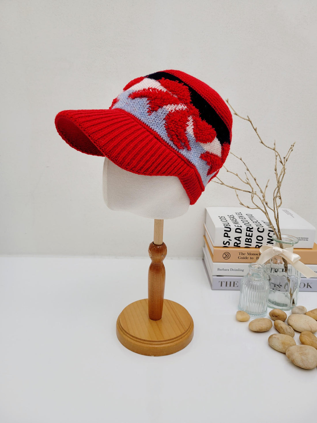 EAR GUARD KNITTED WOOL CAP