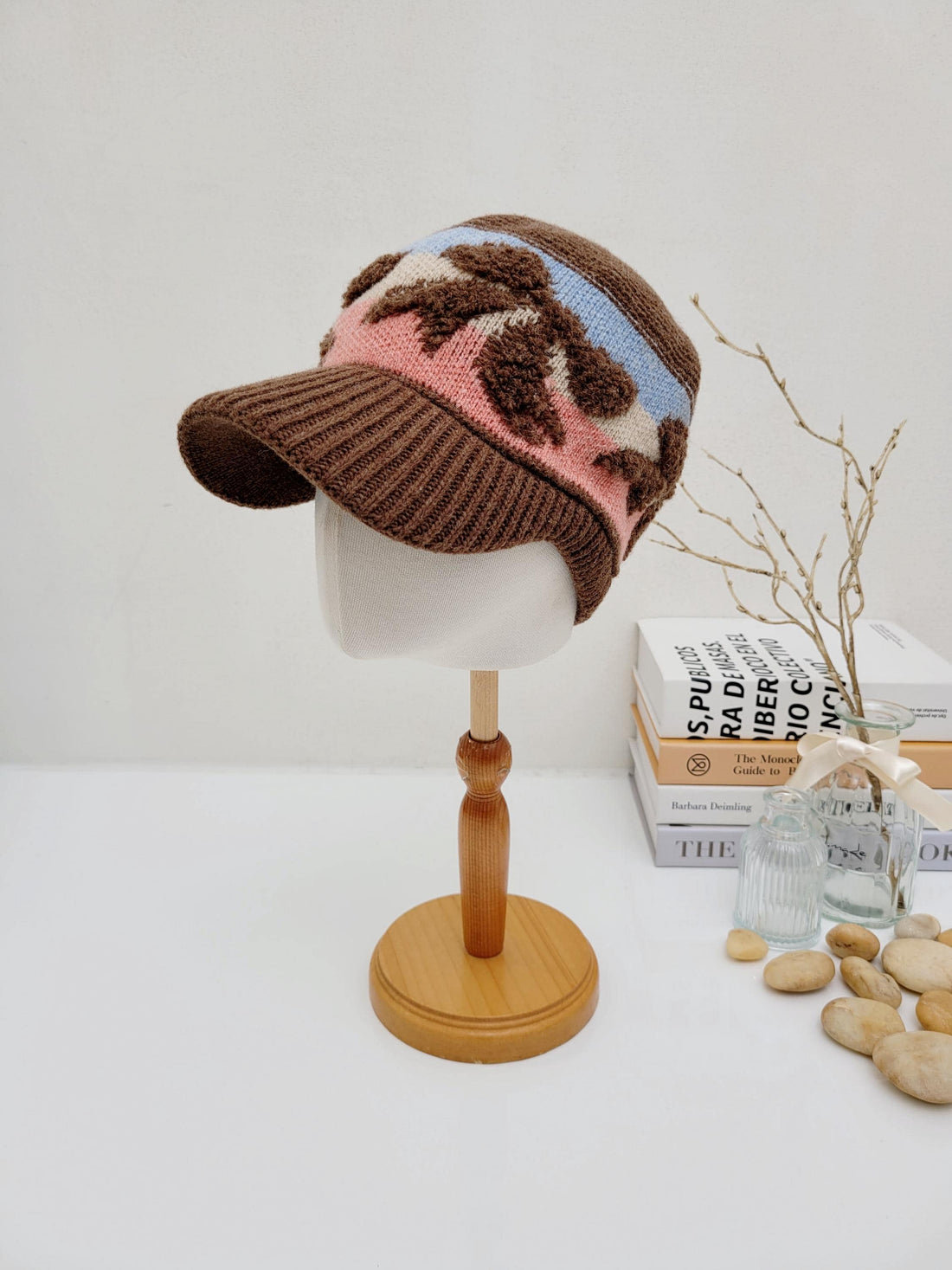 EAR GUARD KNITTED WOOL CAP